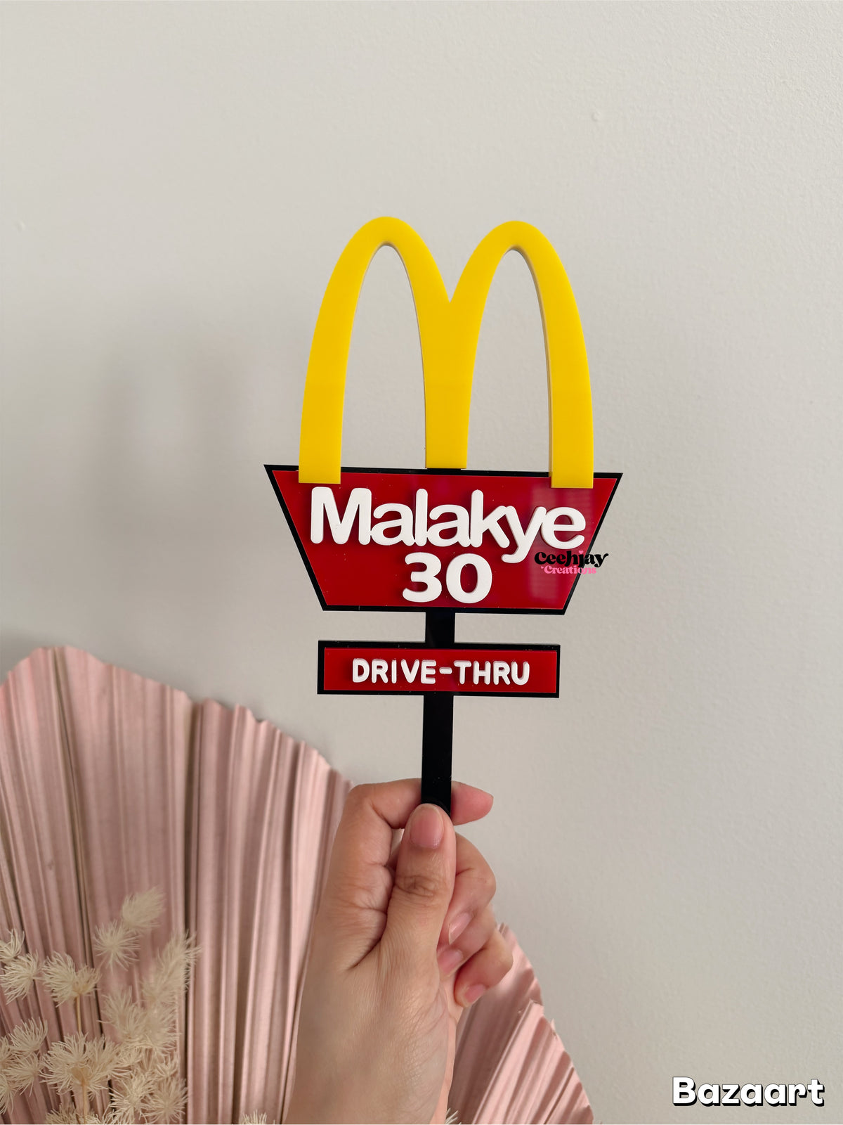 Mcdonald’s Cake Topper