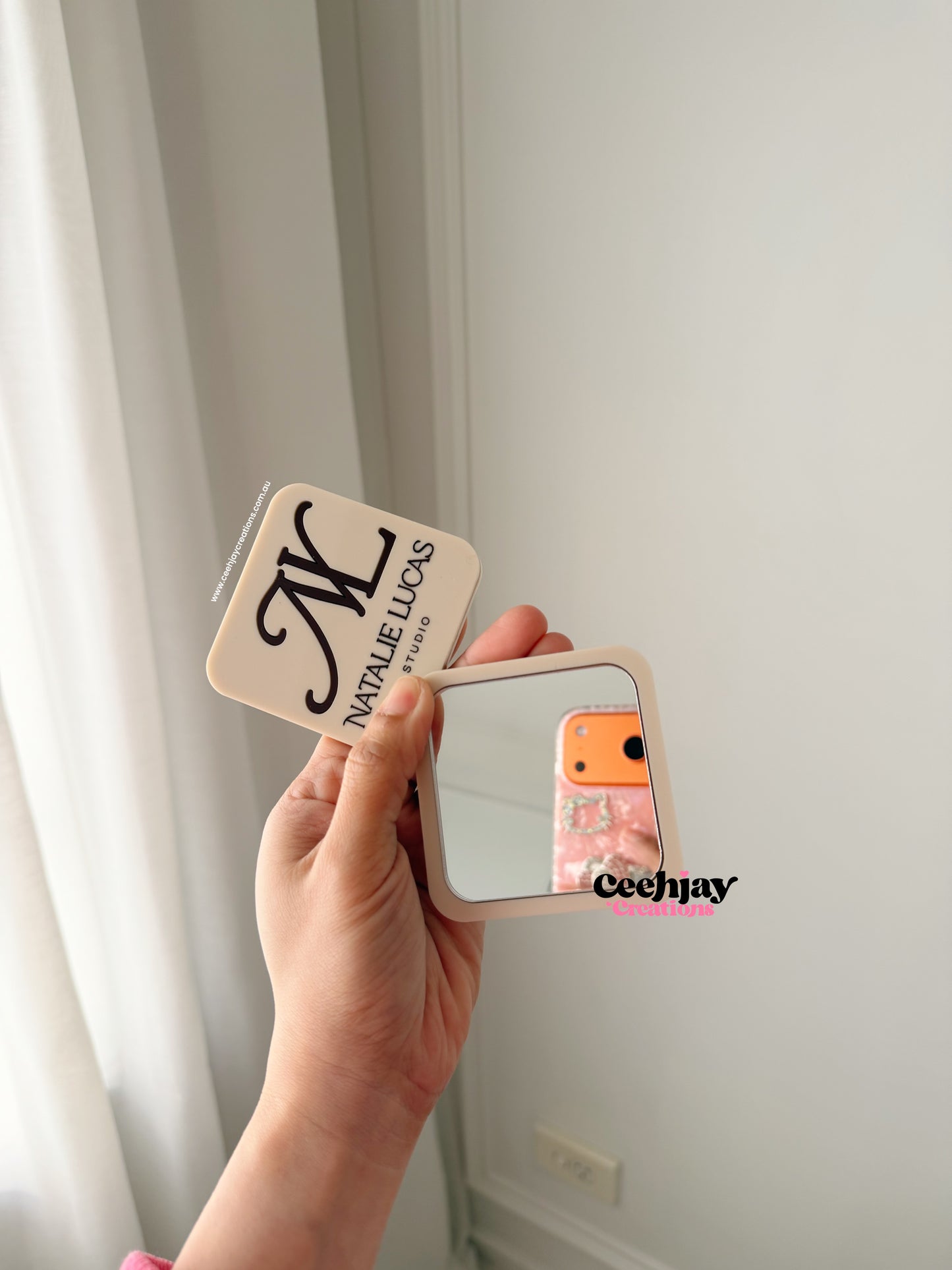 Pocket Mirror Personalised