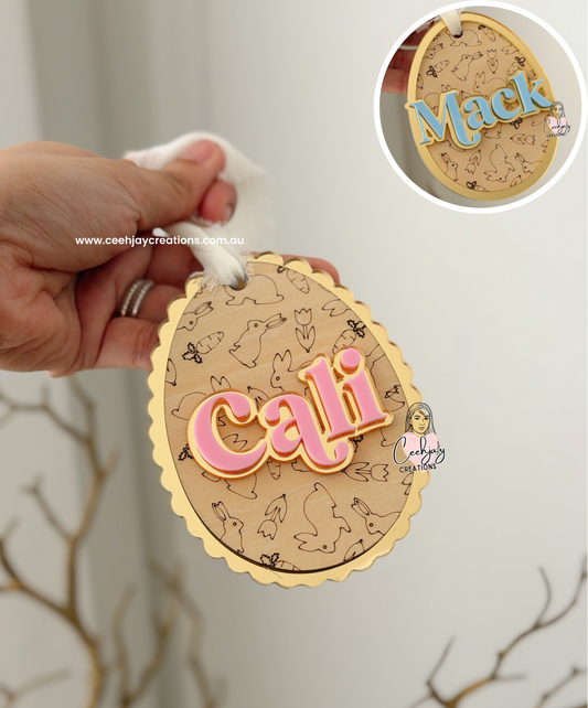 Easter Name Tag