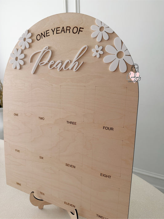 One Year Of - Photo Board
