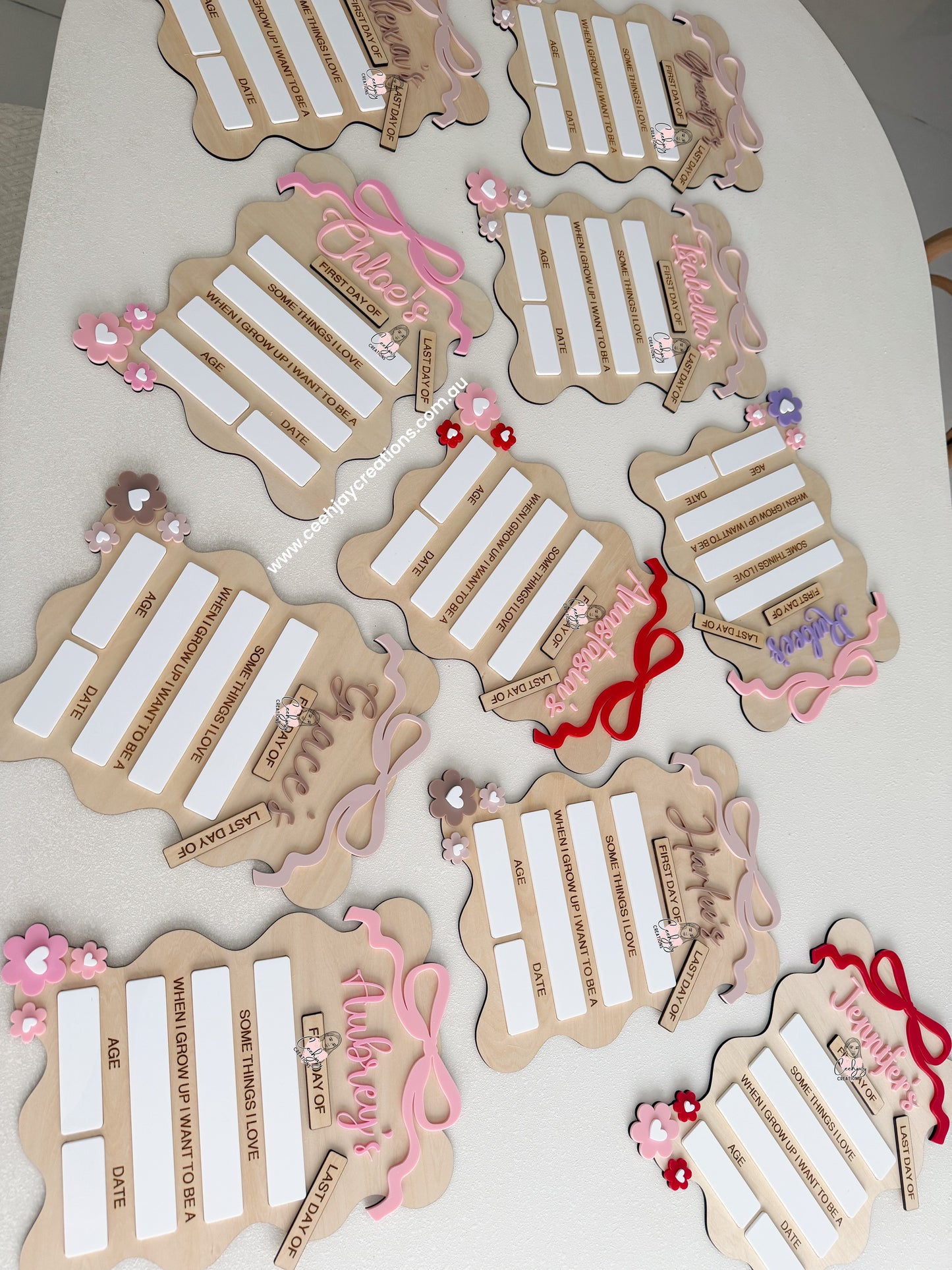 First Day Of Board - Wavy