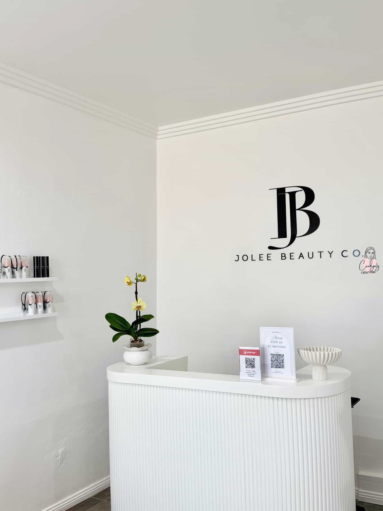 Acrylic Business Name Sign - Single Layer