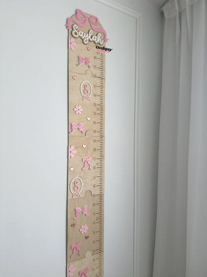 Growth Chart - Bow Design