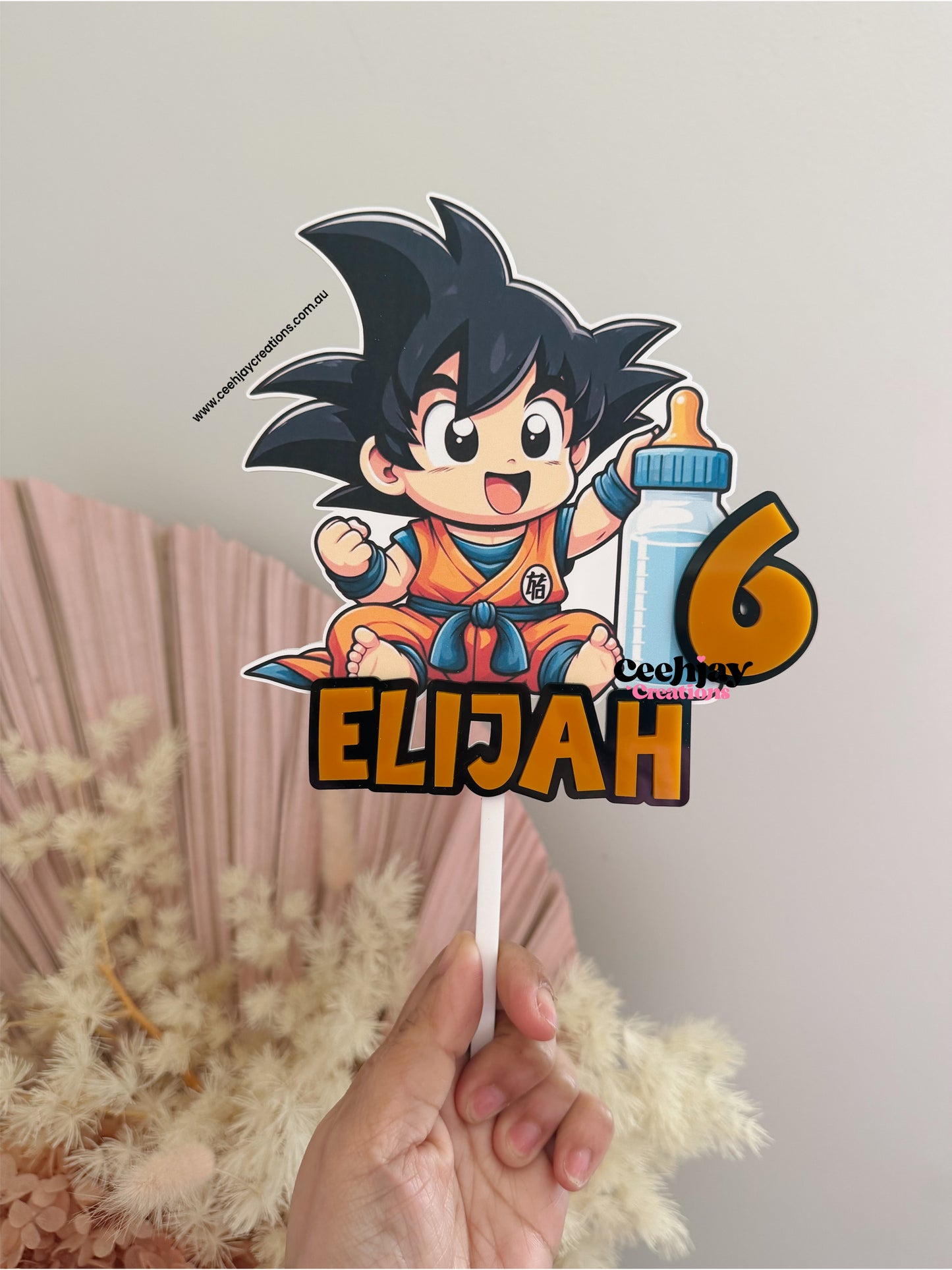 Baby Goku Cake Topper