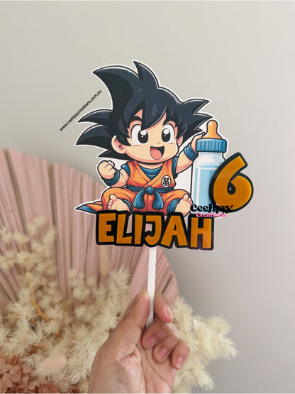 Baby Goku Cake Topper