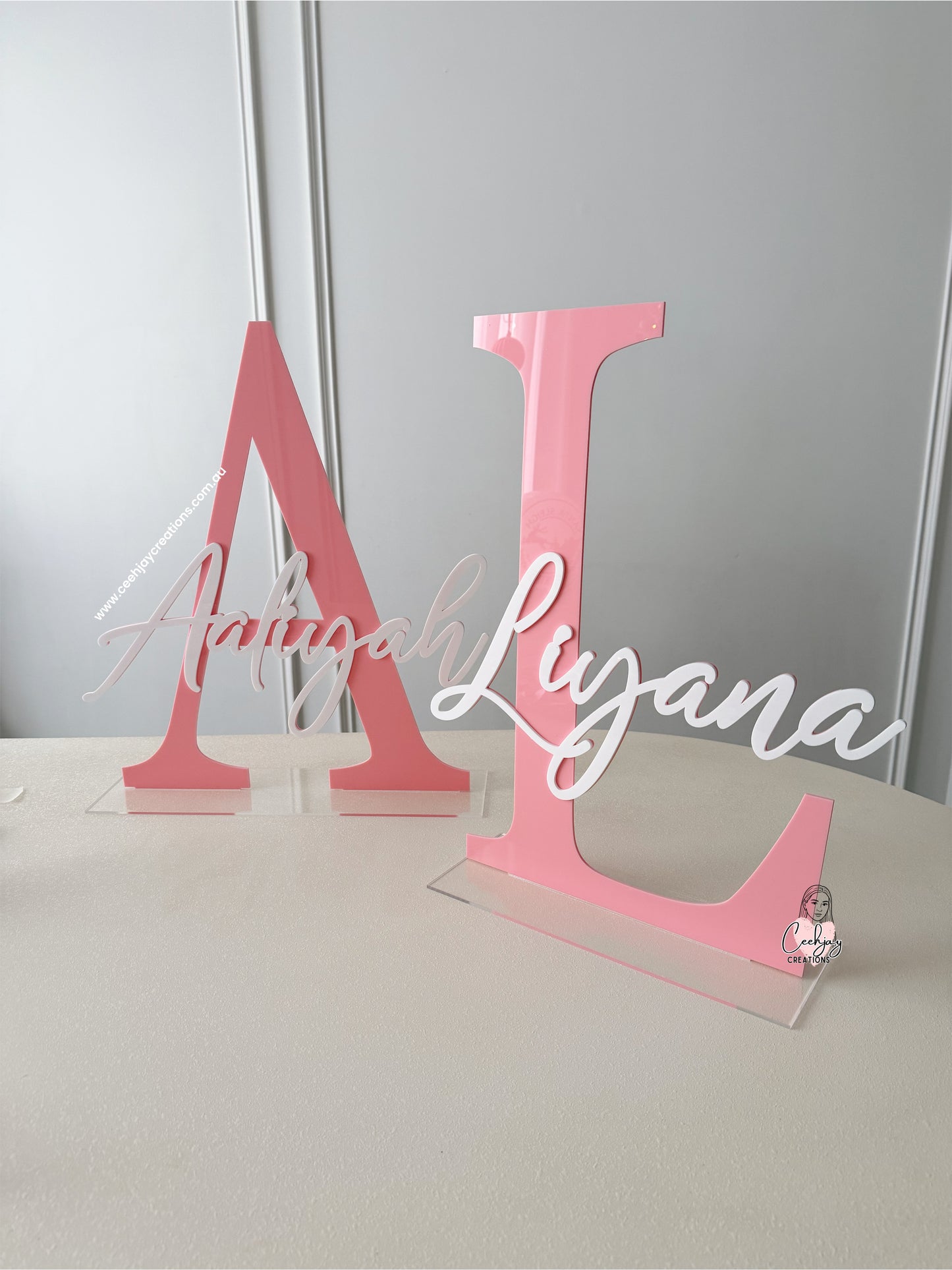 Letter Name Sign