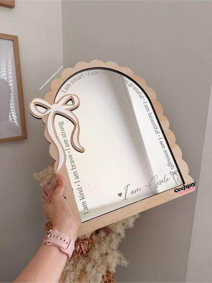 Affirmation Mirror - Bow