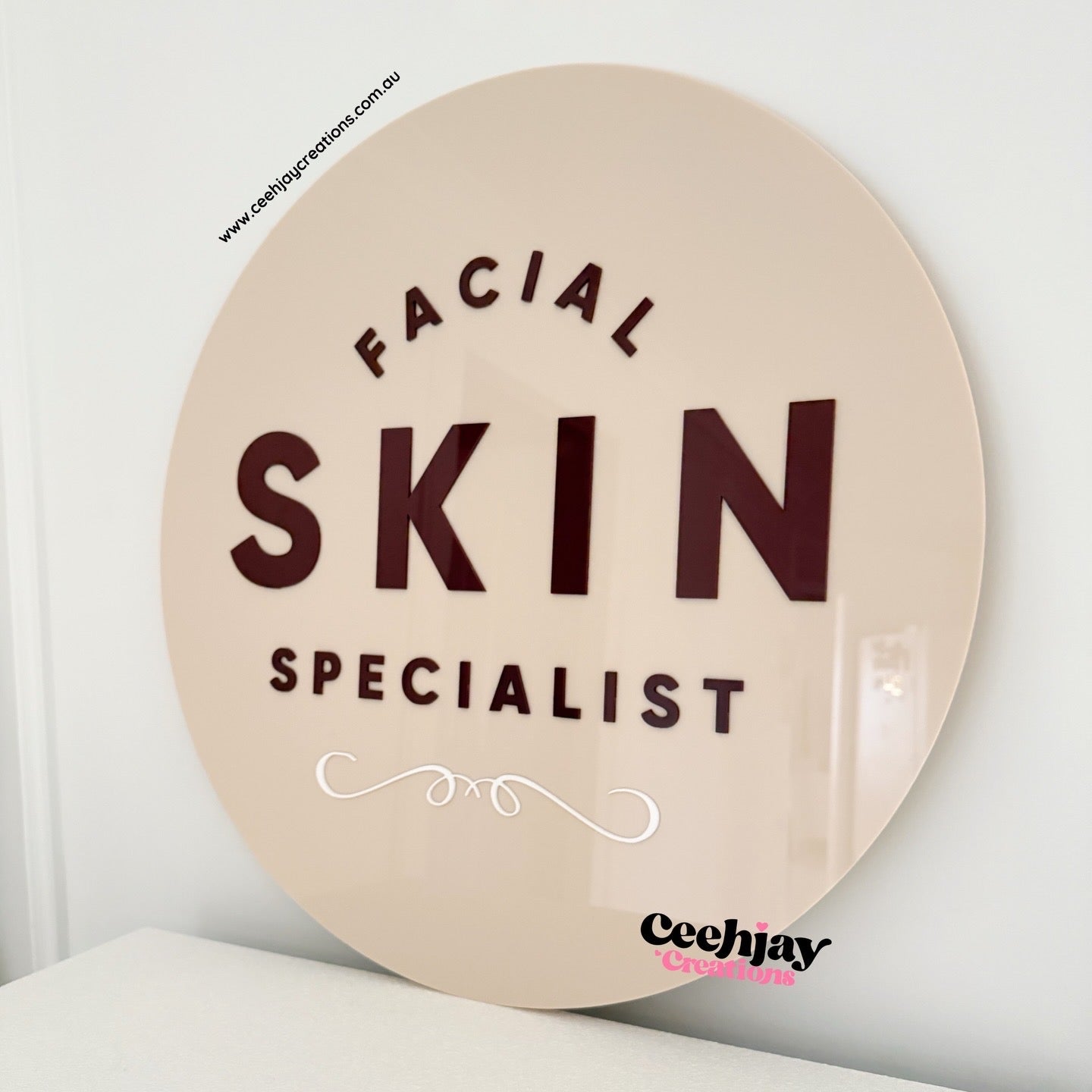 Business Logo Sign - Round Shape