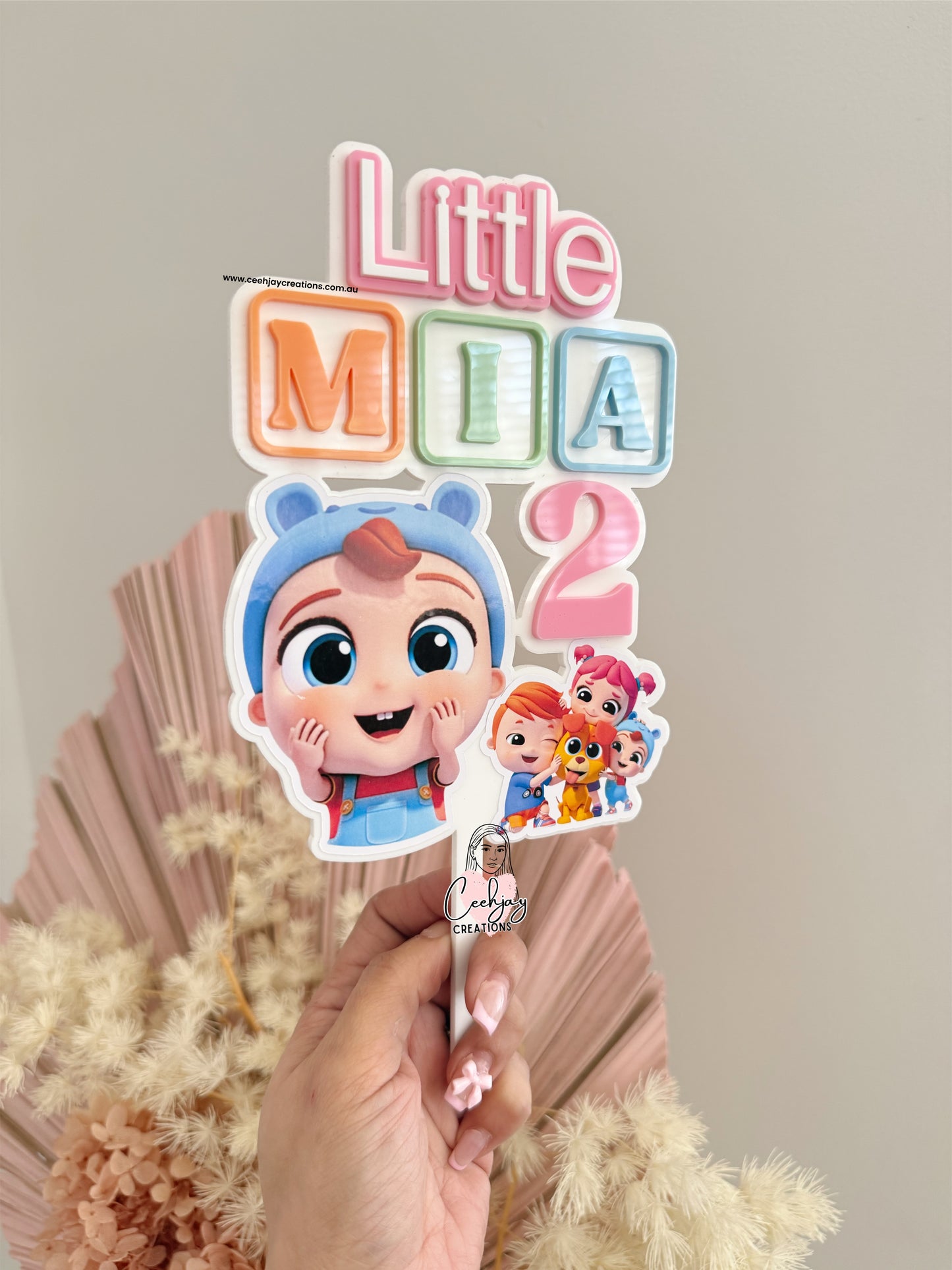 Little Angel Cake Topper