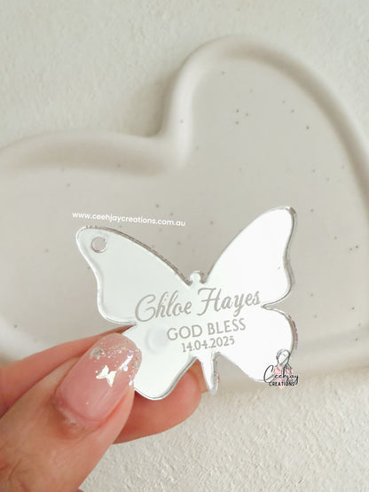 Acrylic Tags - Mirror Engraved