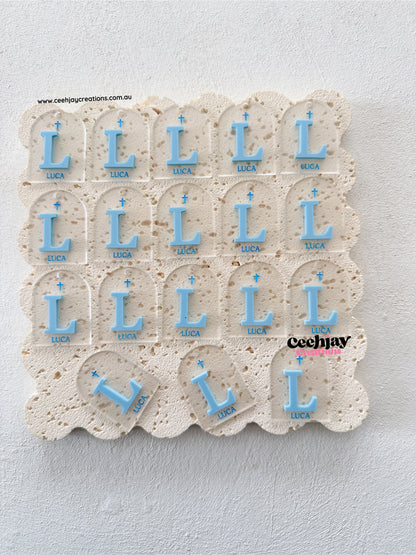Acrylic Arch Tags