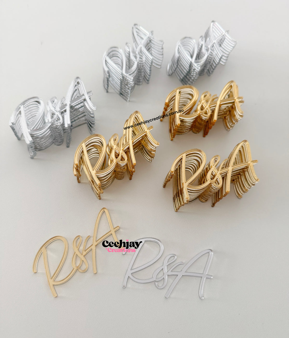 Acrylic Initials