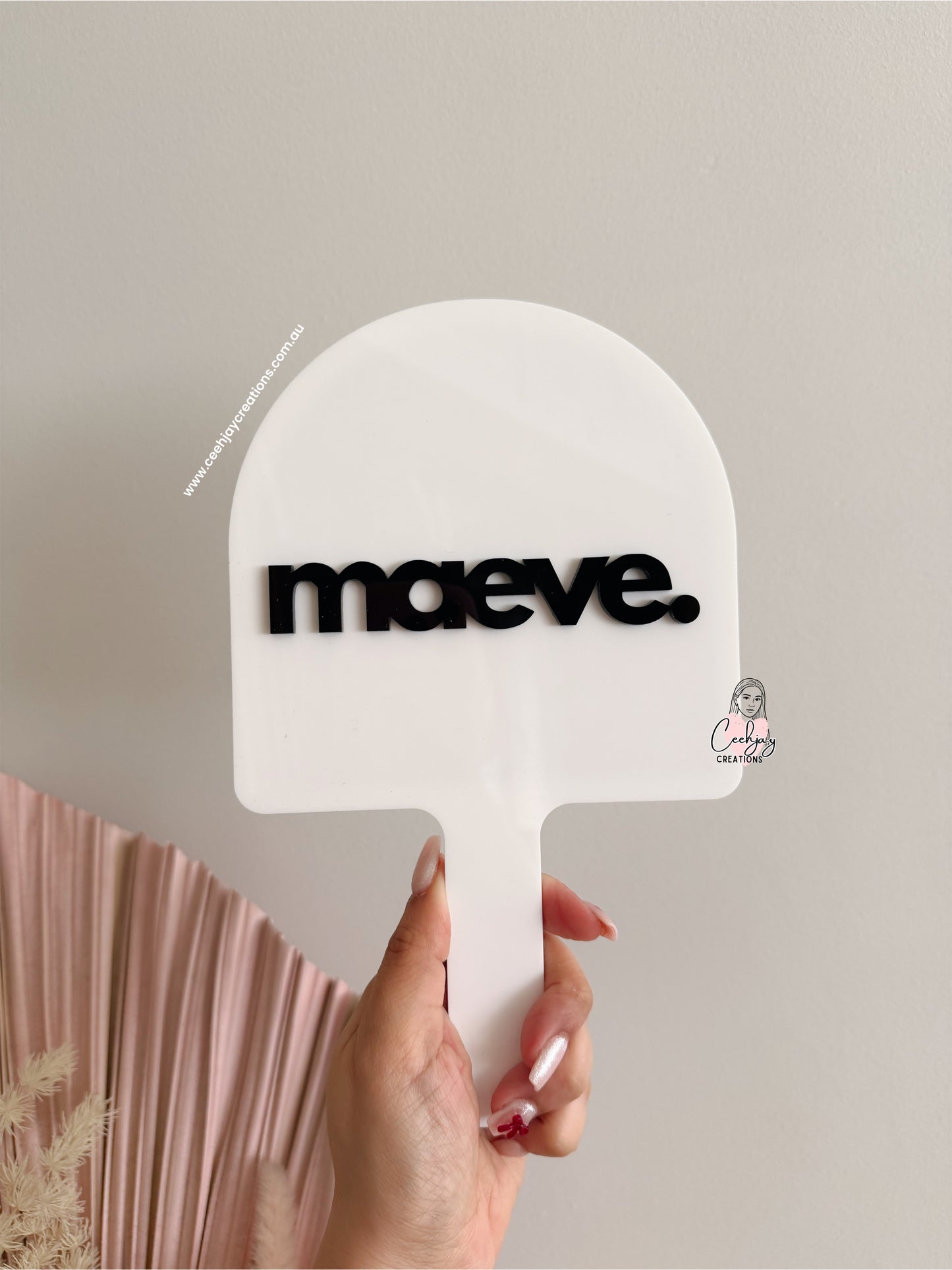 Handheld Mirror Customisable