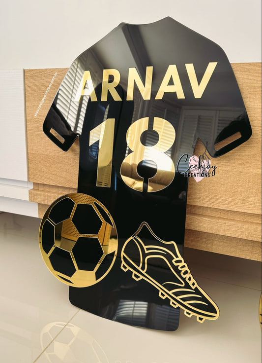 Soccer Name Sign