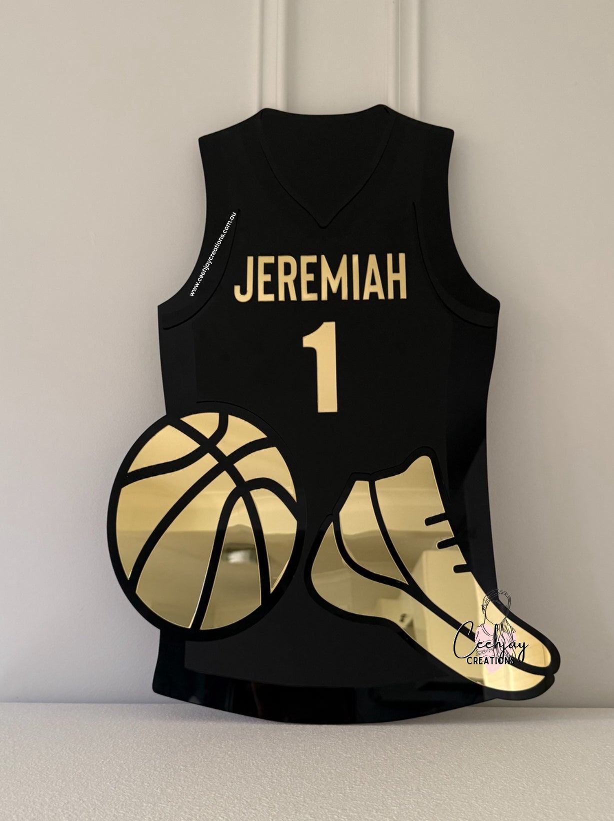 Basketball Name Sign
