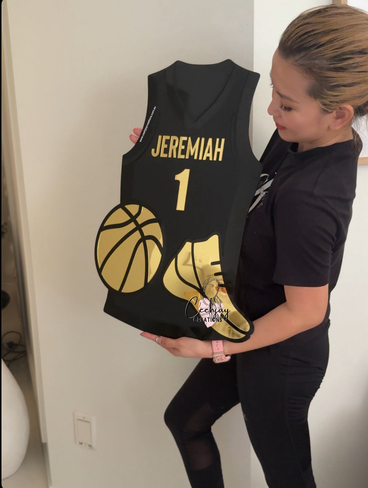 Basketball Name Sign