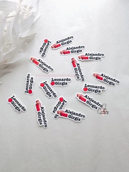 Die Cut Stickers Waterproof