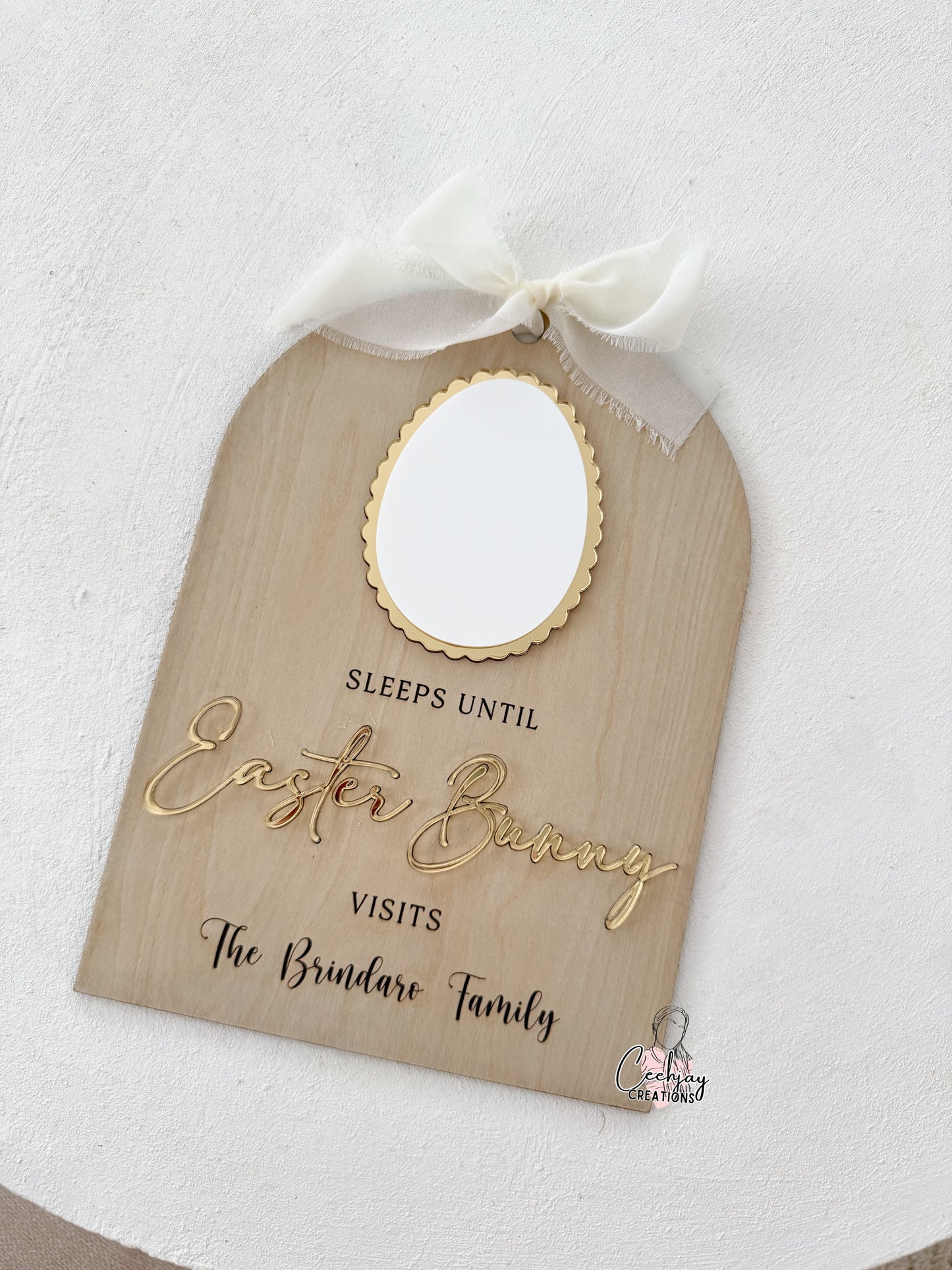 Easter Countdown Board