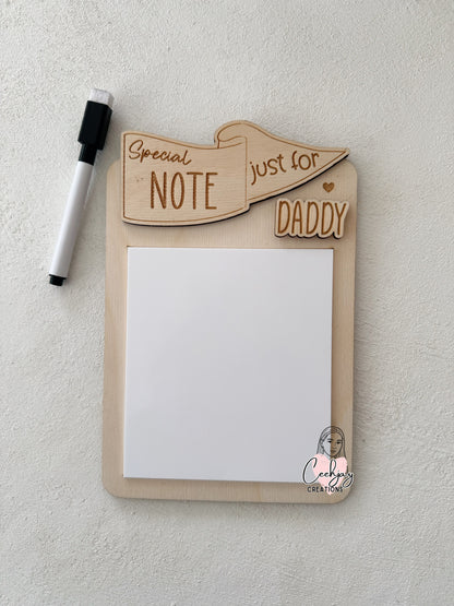Special Note Fridge Magnet - Interchangeable