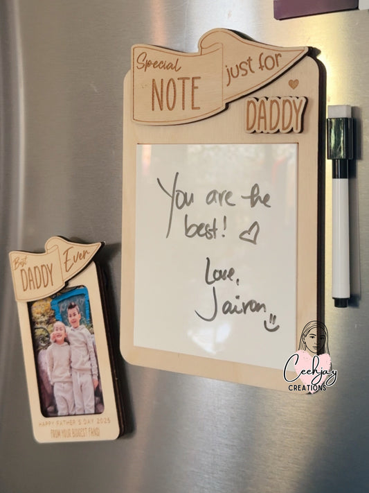 Special Note Fridge Magnet - Interchangeable