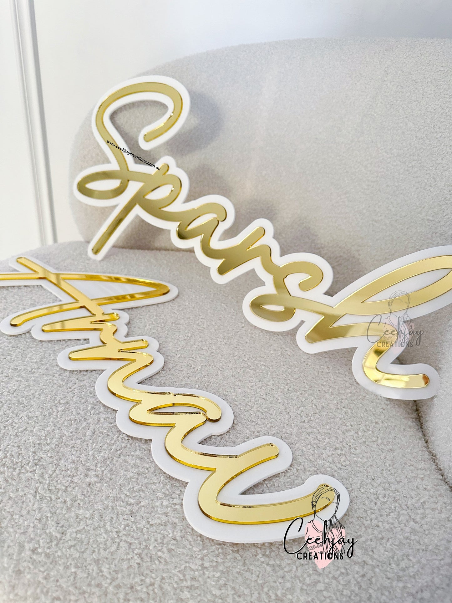 Name Sign - Double Layer