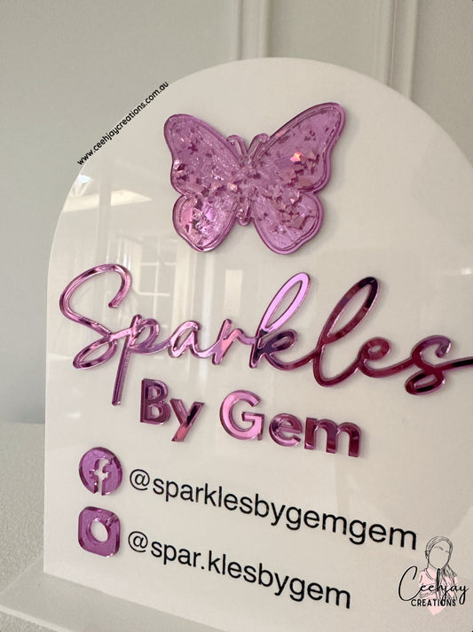 Arch Shape Sign