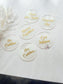 Decal Acrylic Place Card