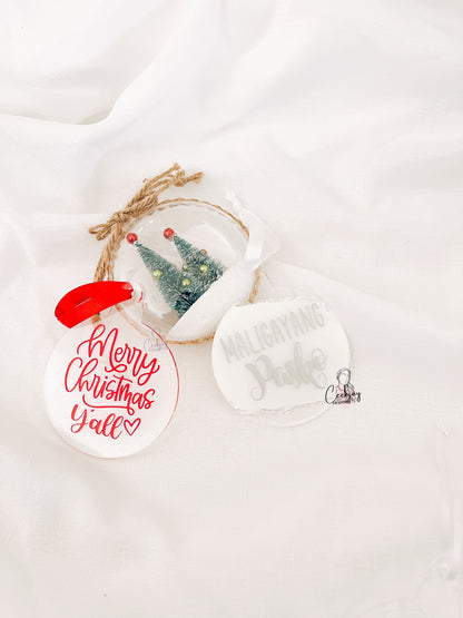 Decal Acrylic Baubles