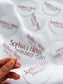 Decal Acrylic Place Card