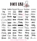 Decal Acrylic Bookmarks