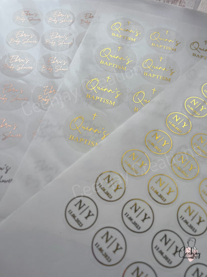 Foil Stickers