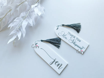 Decal Acrylic Bookmarks
