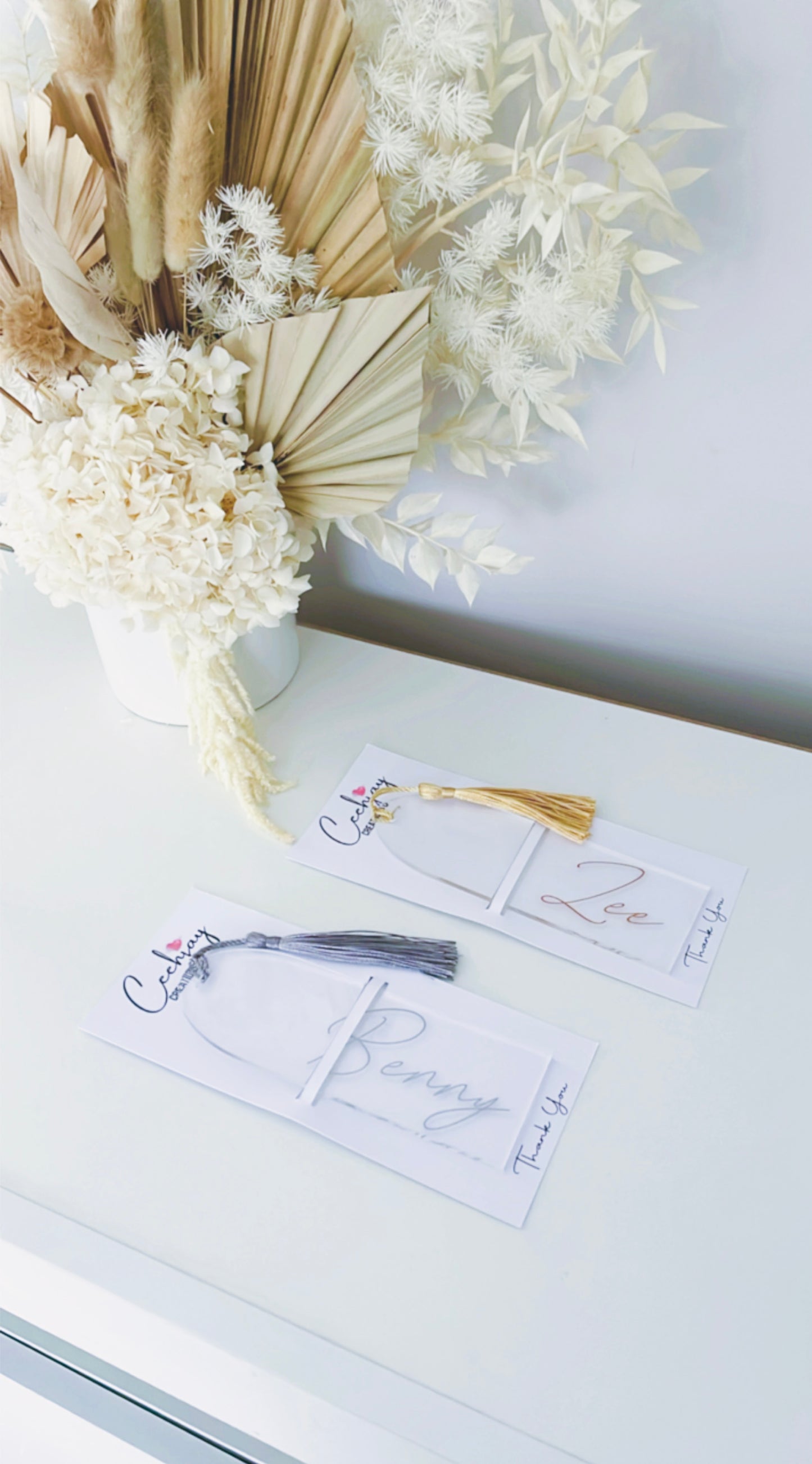 Decal Acrylic Bookmarks