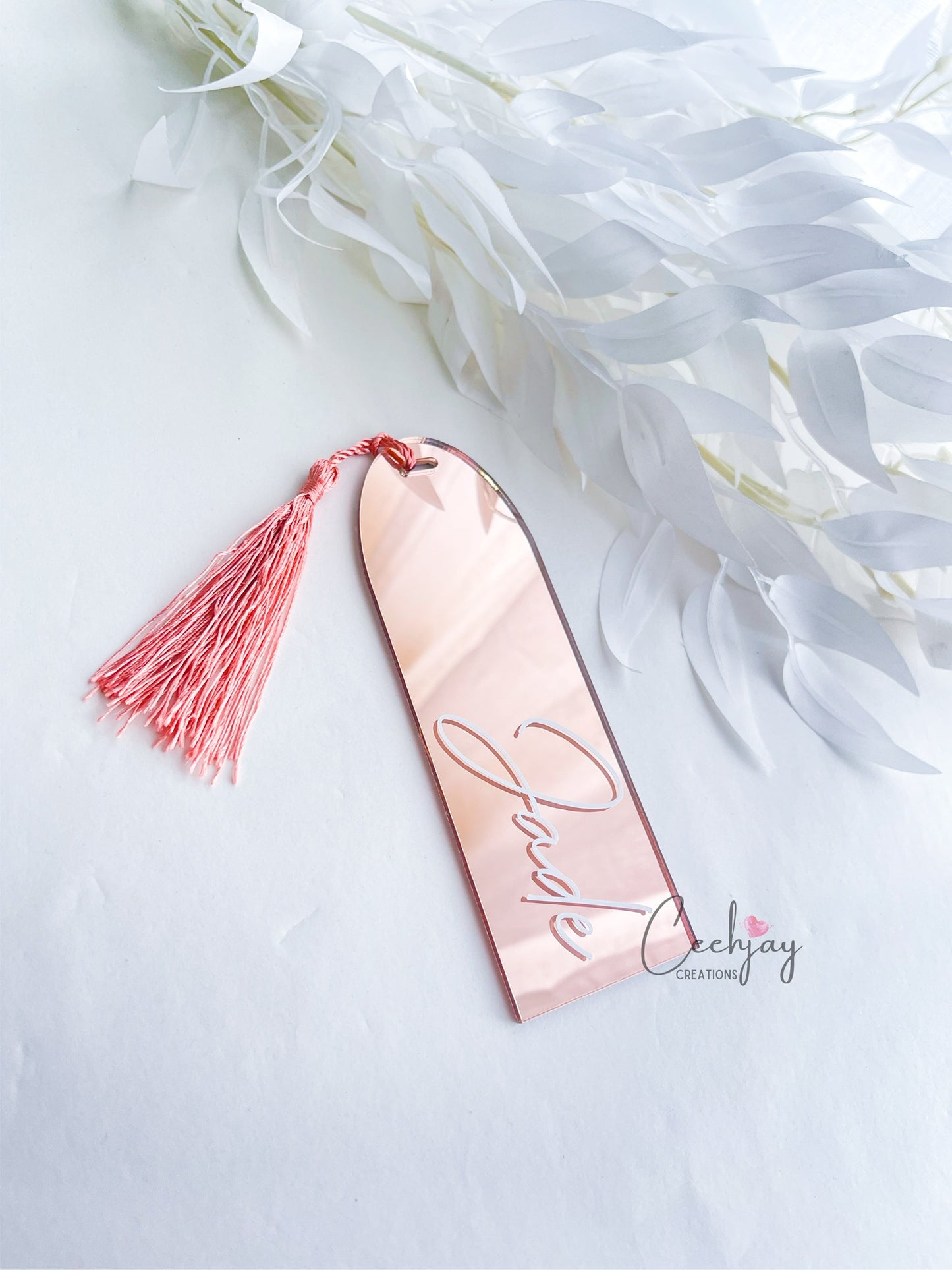 Decal Acrylic Bookmarks